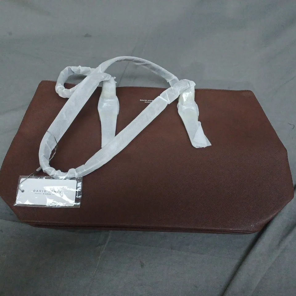 DAVID JONES BROWN HAND BAG