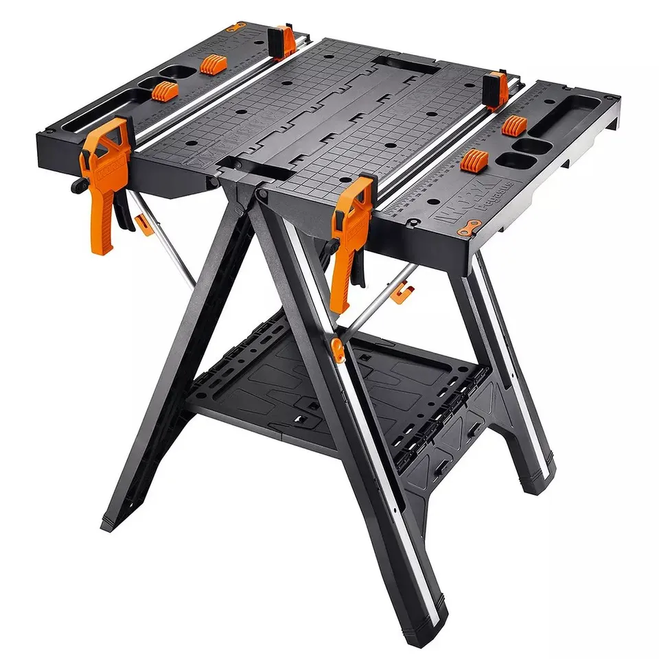 WORX PEGASUS MULTIFUNCTION FOLDING WORK TABLE & SAW HORSE - COLLECTION ONLY
