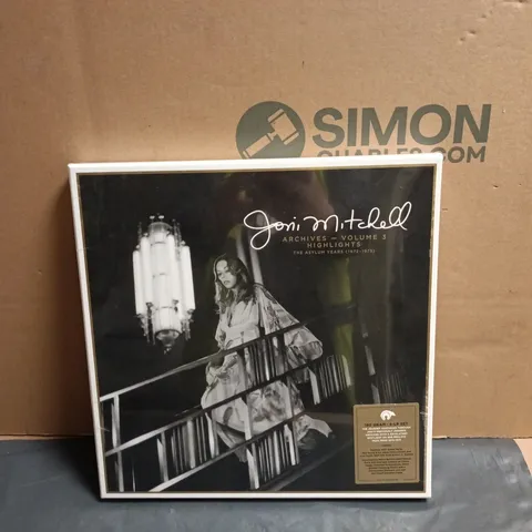 JONI MITCHELL ARCHIVES VOLUME 3 HIGHLIGHTS – THE ASYLUM YEARS (1972–1975), 4LP BOX SET