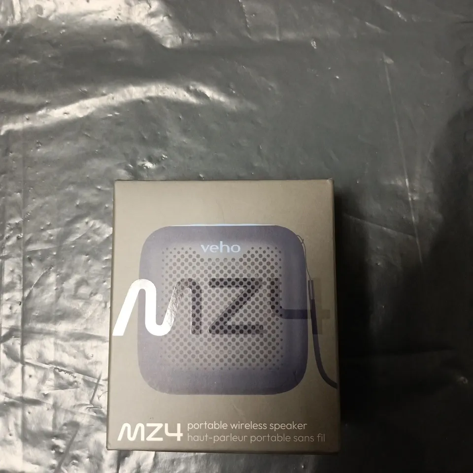 VEHO MZ4 PORTABLE WIRELESS SPEAKER - BOXED