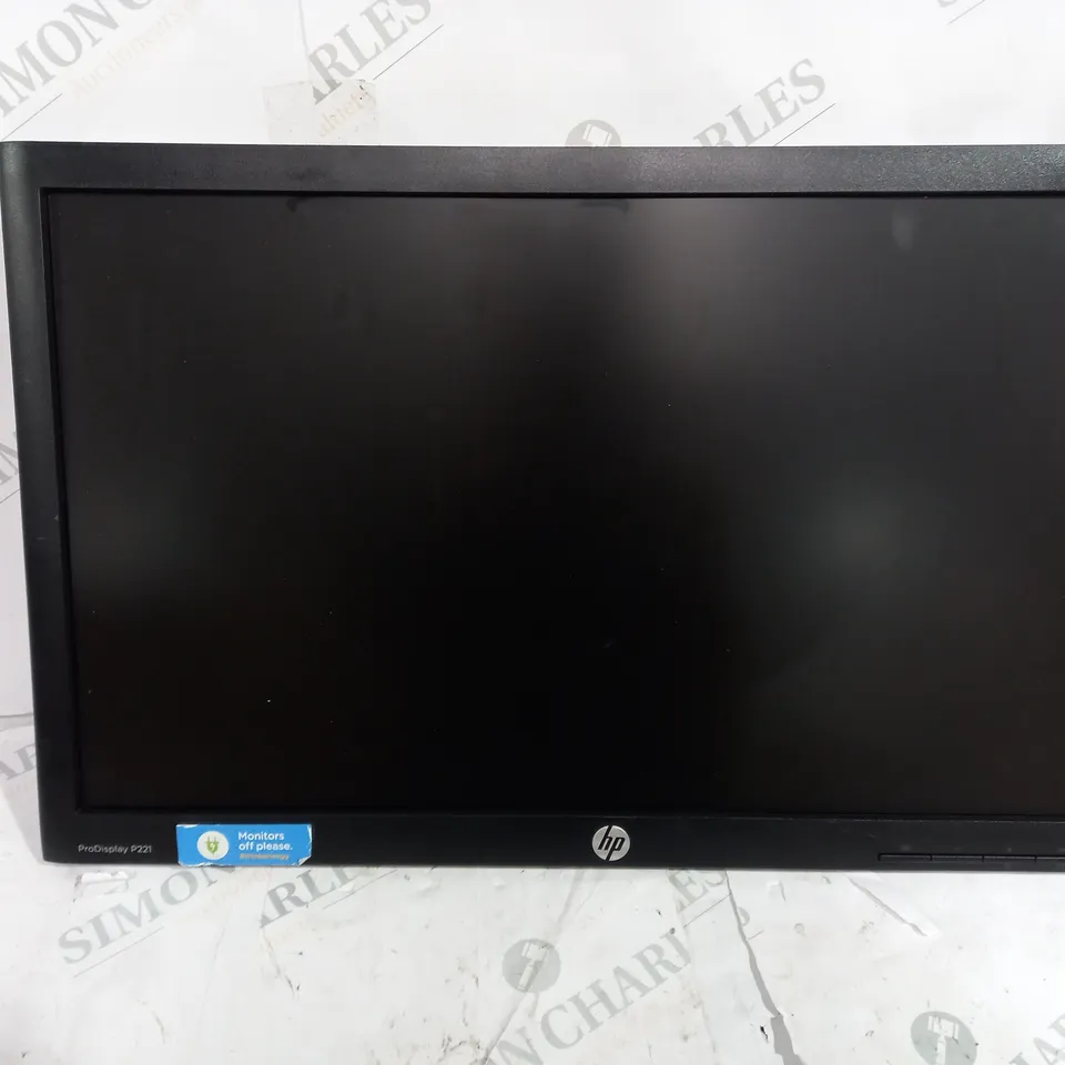 HP PRO DISPLAY P221 MONITOR