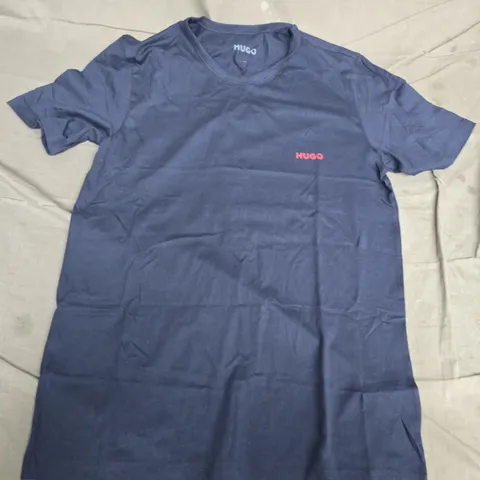 HUGO NAVY T-SHIRT - MEN'S, SIZE M