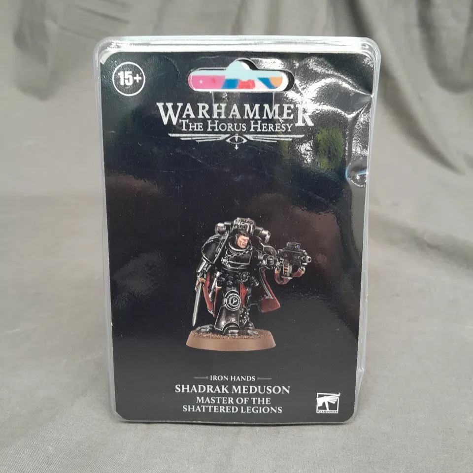 WARHAMMER - IRON HANDS - SHADRAK MEDUSON MASTERS OF THE SHATTERED LEGIONS