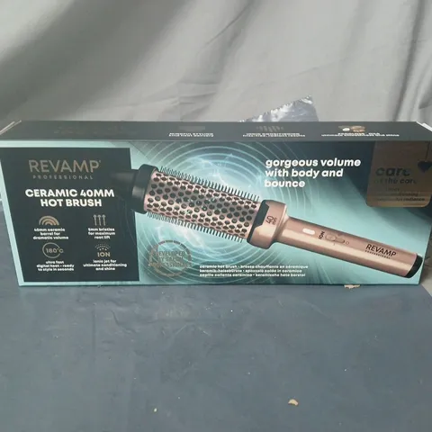 REVAMP CERAMIC 40MM HOT BRUSH BOXED
