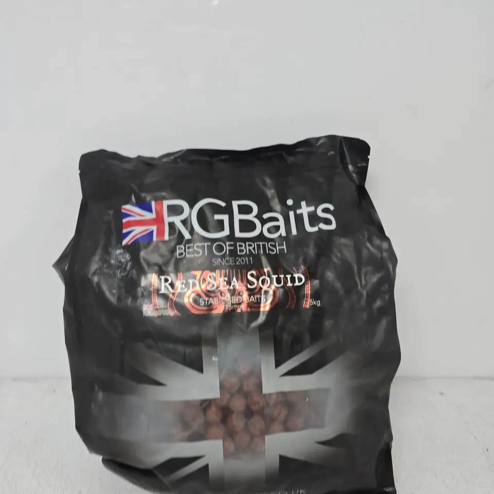 RGBAITS BEST OF BRITISH RED SEA SQUID FISHING BAIT – 5KG
