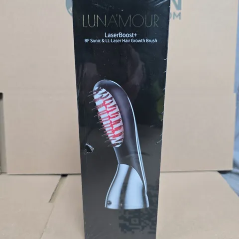 LUNAMOUR LASERBOOST+ RF SONIC & LL-LASER HAIR GROWTH BRUSH