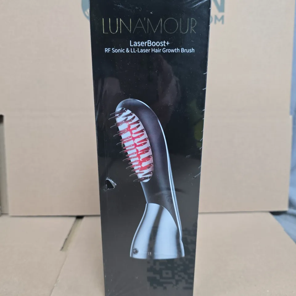 LUNAMOUR LASERBOOST+ RF SONIC & LL-LASER HAIR GROWTH BRUSH