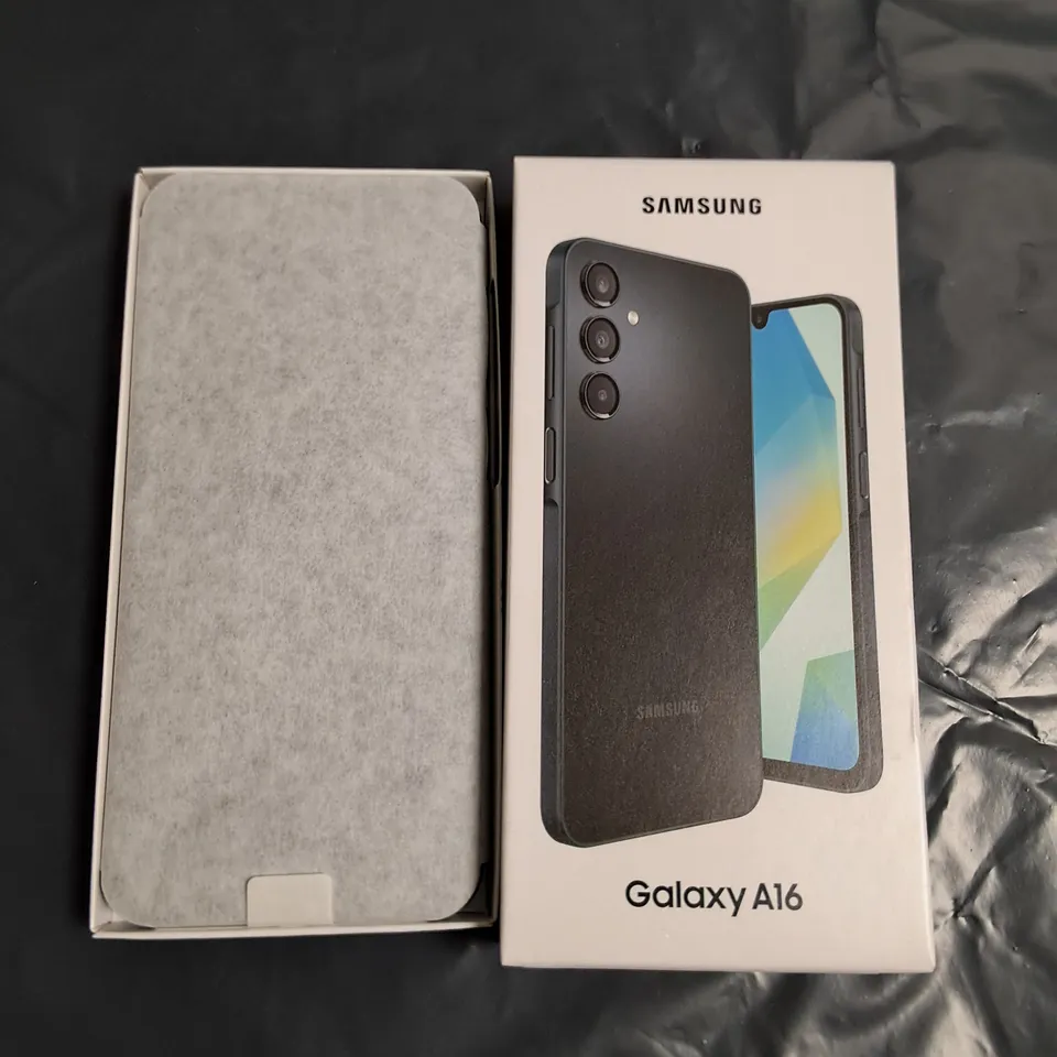 BOXED SAMSUNG GALAXY A16 128GB IN BLACK - SM-A165F