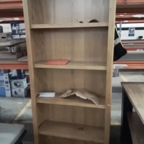 5 TIER DISPLAY CABINET OAK WOOD