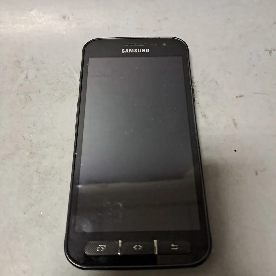 SAMSUNG GALAXY SMART PHONE IN BLACK