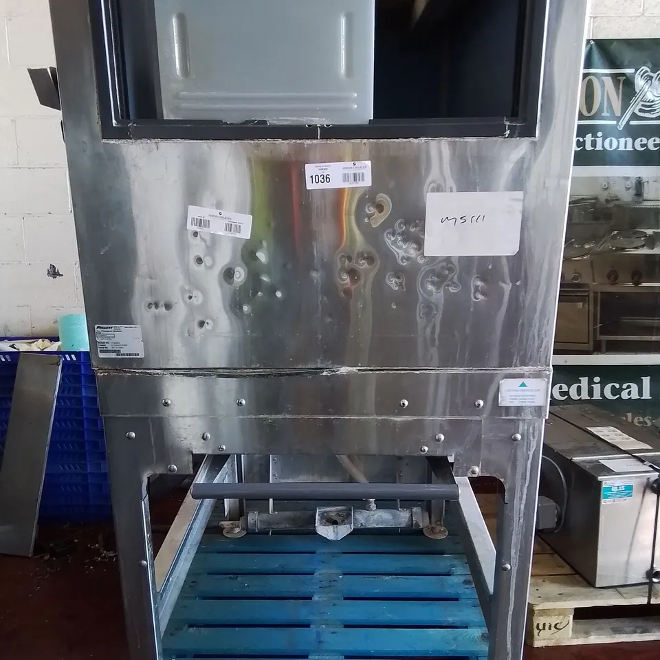 FOLLETTS SINGLE ICE STORAGE HOPPER & STAND Model LQ1BASE 