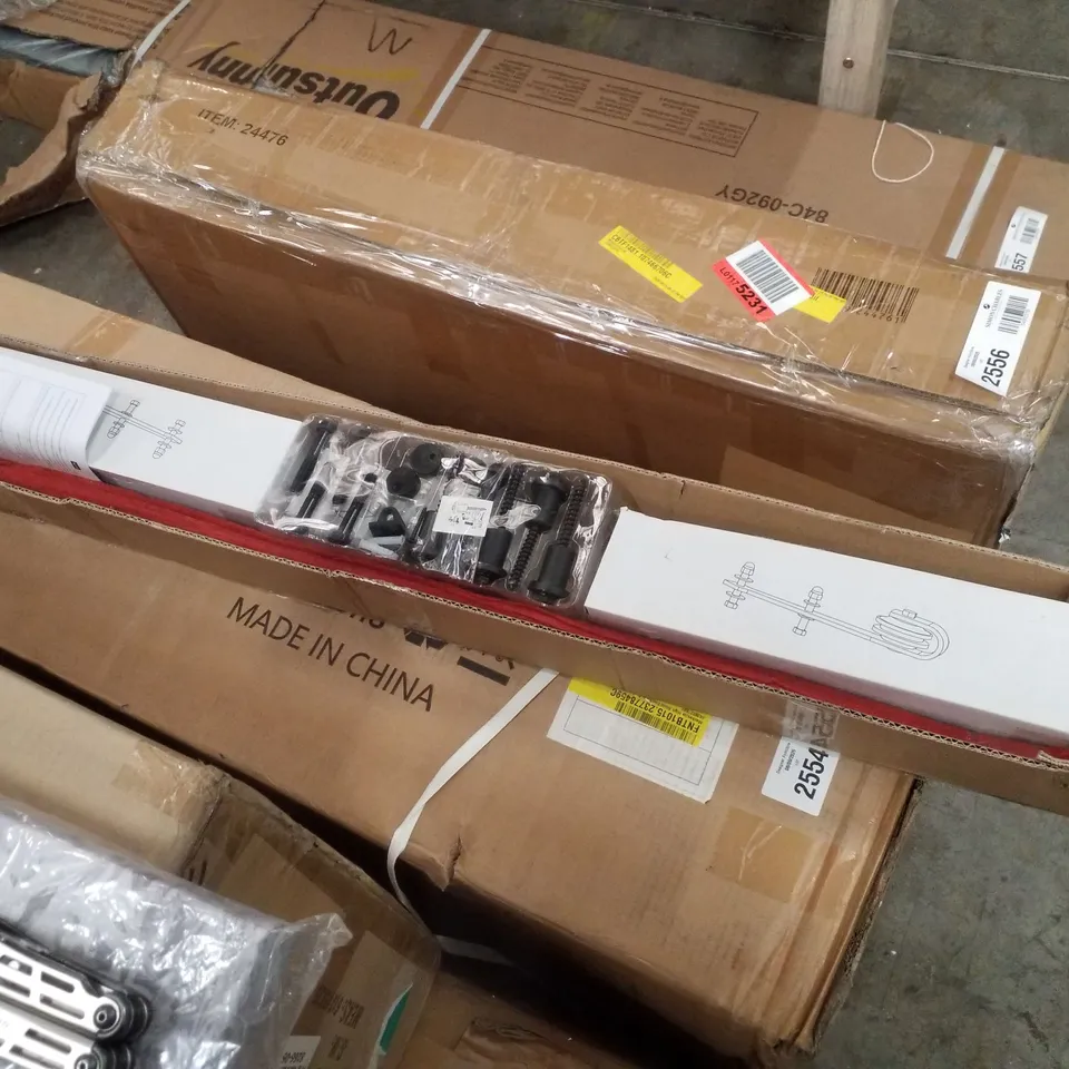 BOXED SINGLE BARN DOOR HARDWARE KIT
