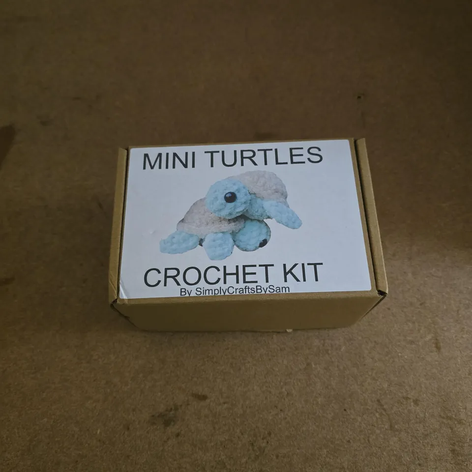 MINI TURTLES CROCHET KIT – BY SIMPLYCRAFTSBYSAM