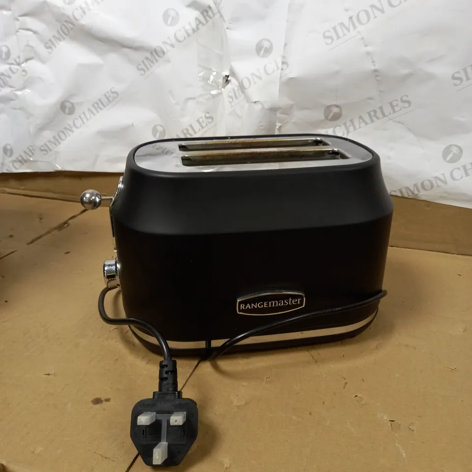 RANGEMASTER RMCL2S201BK CLASSIC BLACK 2 SLICE TOASTER