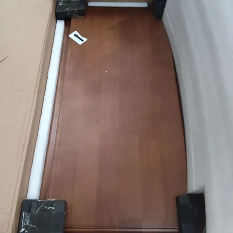 BOXED SOLID WOOD DINING TABLE