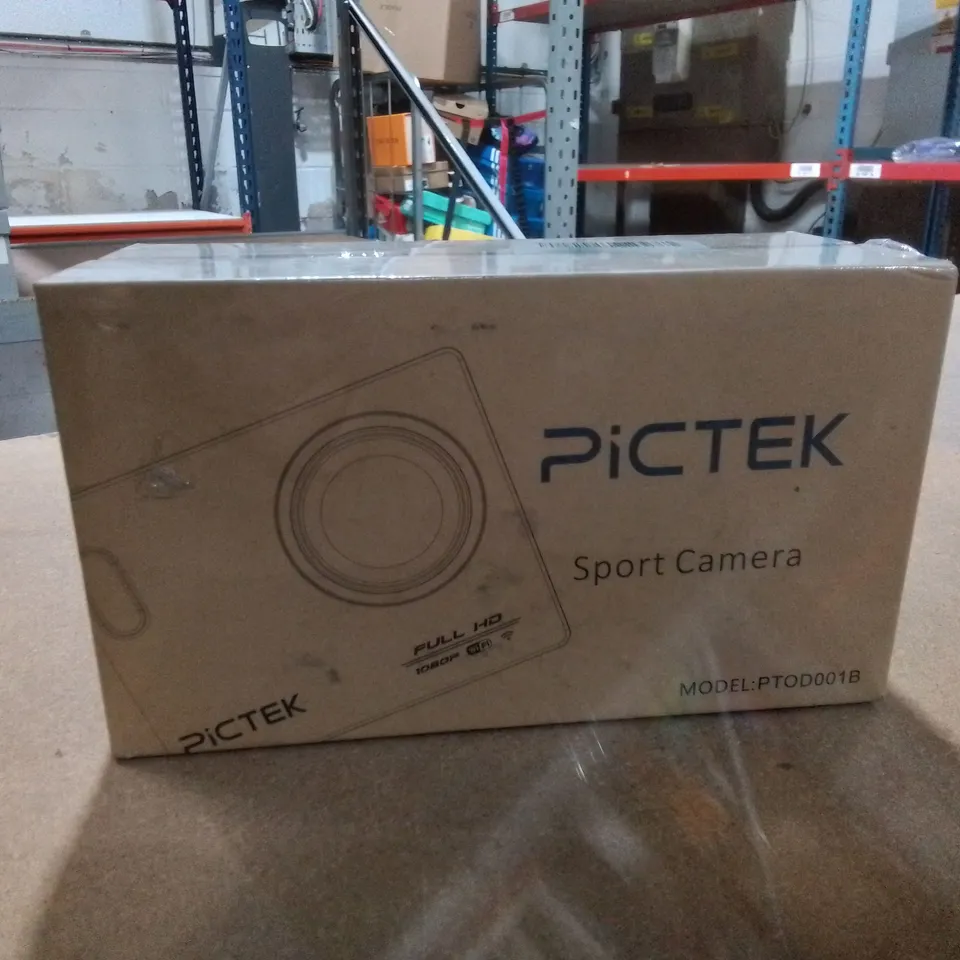 BOXED CELLOPHANE WRAPPED PICTEK SPORTS CAMERA 