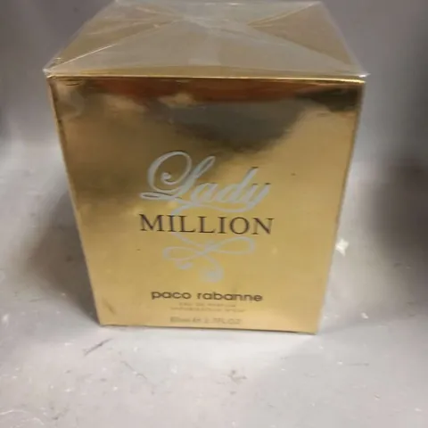 BOXED AND SEALED PACO RABANNE LADY MILLION EAU DE PARFUM 80ML