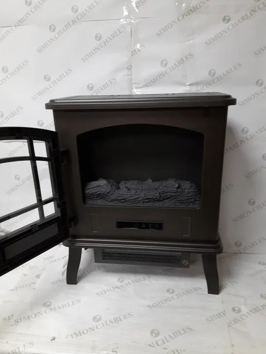 Lot 5660: WARMLITE WINGHAM 2000W GREY ELECTRIC STOVE HEATER - 4682139 ...