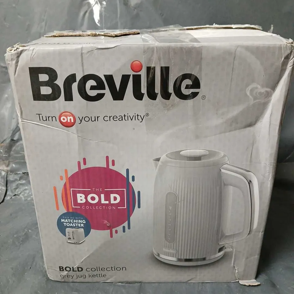 BREVILLE BOLD KETTLE - GREY RRP £34