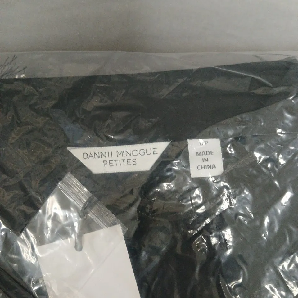 DANNII MINOGUE FRINGE SHIRT PETITE SIZE 6. BAGGED