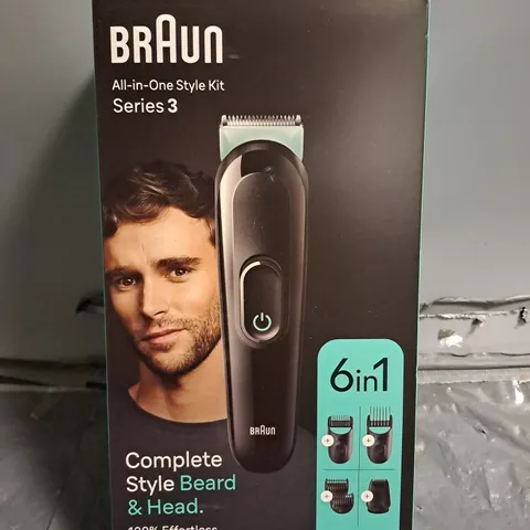 SEALED BRAUN SERIES 3 ALL-IN-ONE STYLE KIT