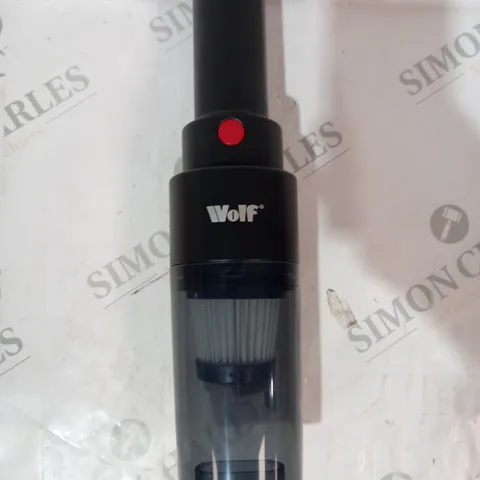 BOXED WOLF CORDLESS CAR BUDDY VACUUM CLEANER