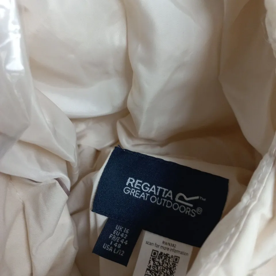 REGATTA GREAT OUTDOORS BEIGE PADDED JACKET – WOMEN, UK 16