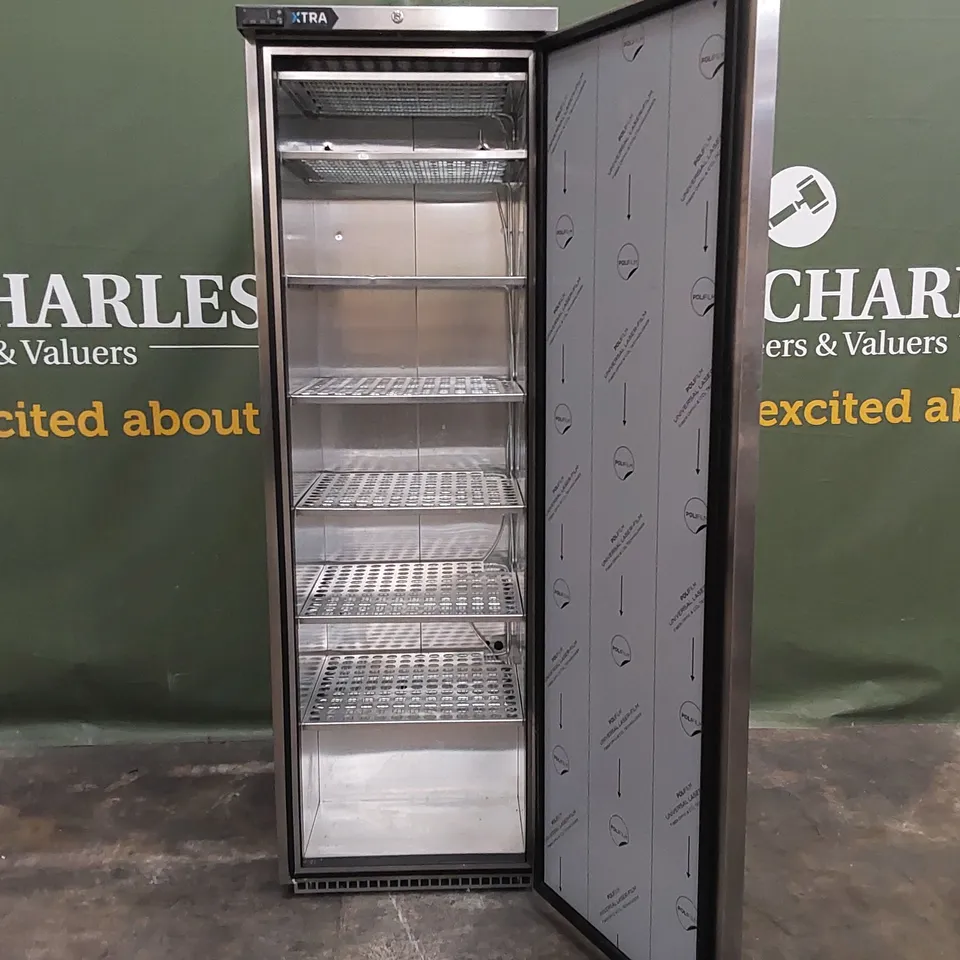 FOSTER XTRA XR415L LIGHT DUTY 410 LTR COMMERCIAL UPRIGHT SINGLE DOOR STAINLESS STEEL FREEZER
