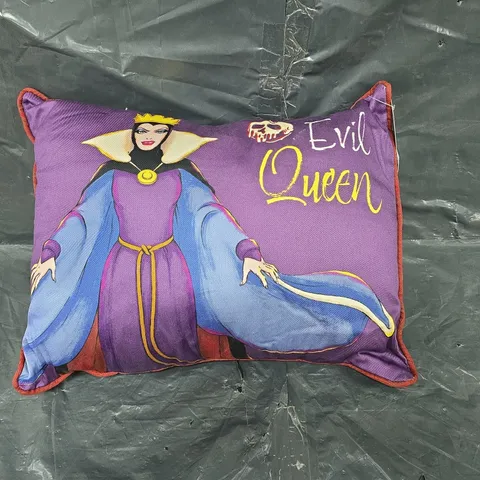 BOX OF APROX 10 CUSHIONS OF DISNEY PRINCESS EVIL QUEEN