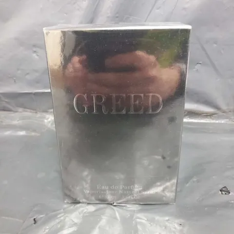 BOXED AND SEALED GREED EAU DE PARFUM 100ML