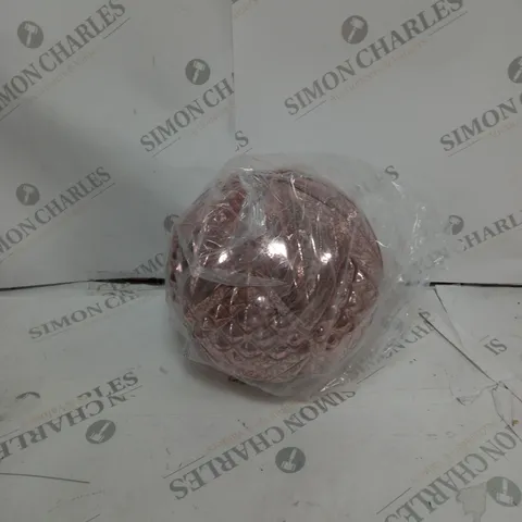 OUTLET ALISON CORK ``LIGHT MERCURY CUT GLASS DECORATION ROSE 