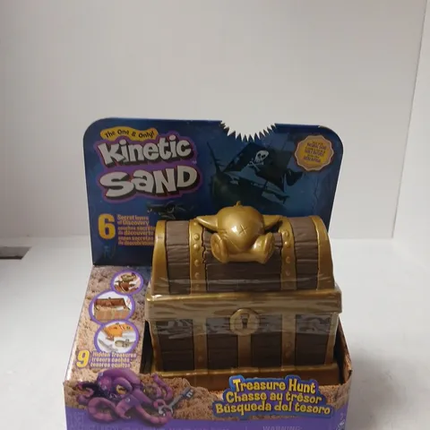 KINETIC SAND TREASURE HUNT CHEST PLAYSET – BOXED