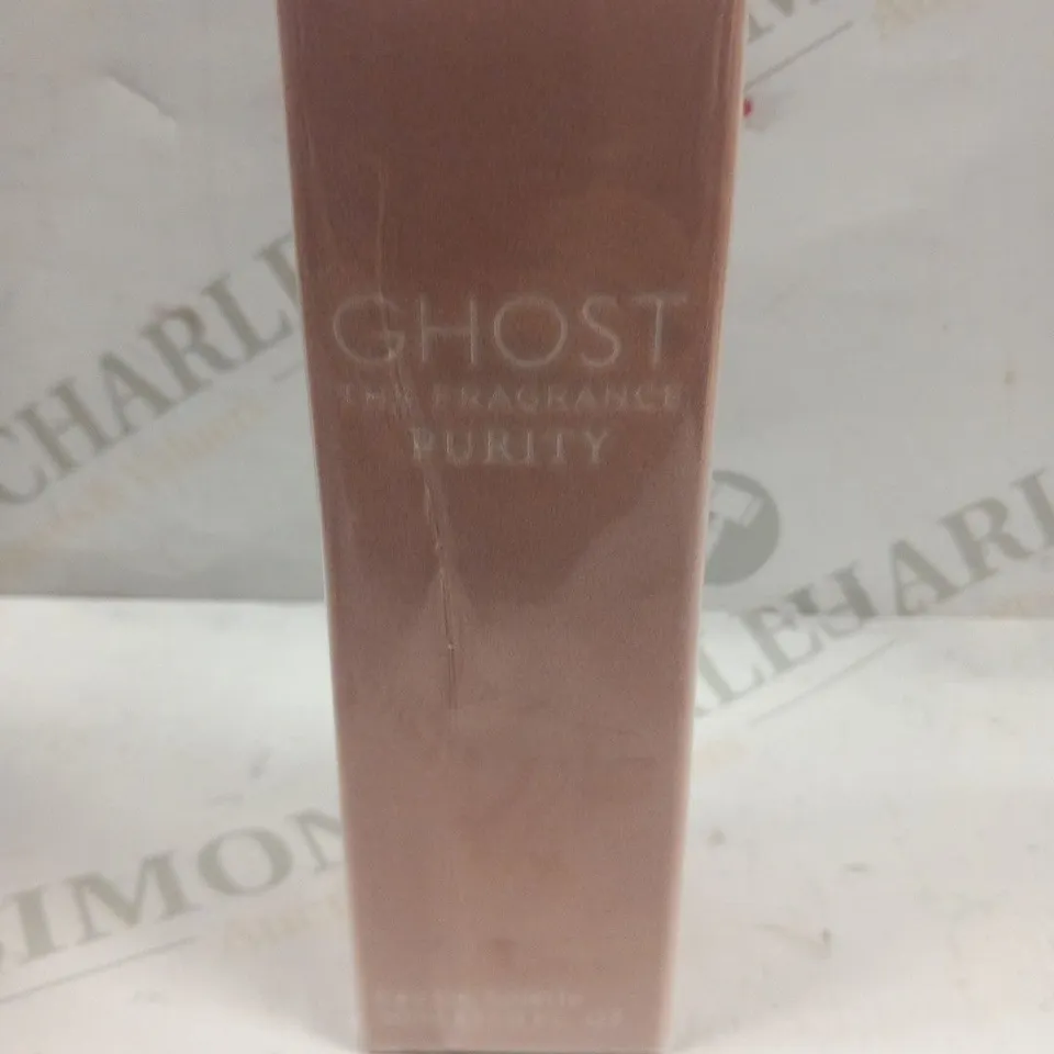 BOXED AND SEALED GHOST THE FRAGRANCE PURITY EAU DE TOILETTE 30ML