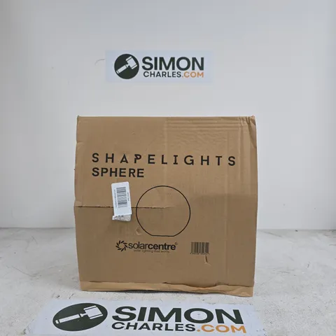 SHAPELIGHTS SPHERE SOLAR GARDEN LIGHT – BOXED BY SOLARCENTRE