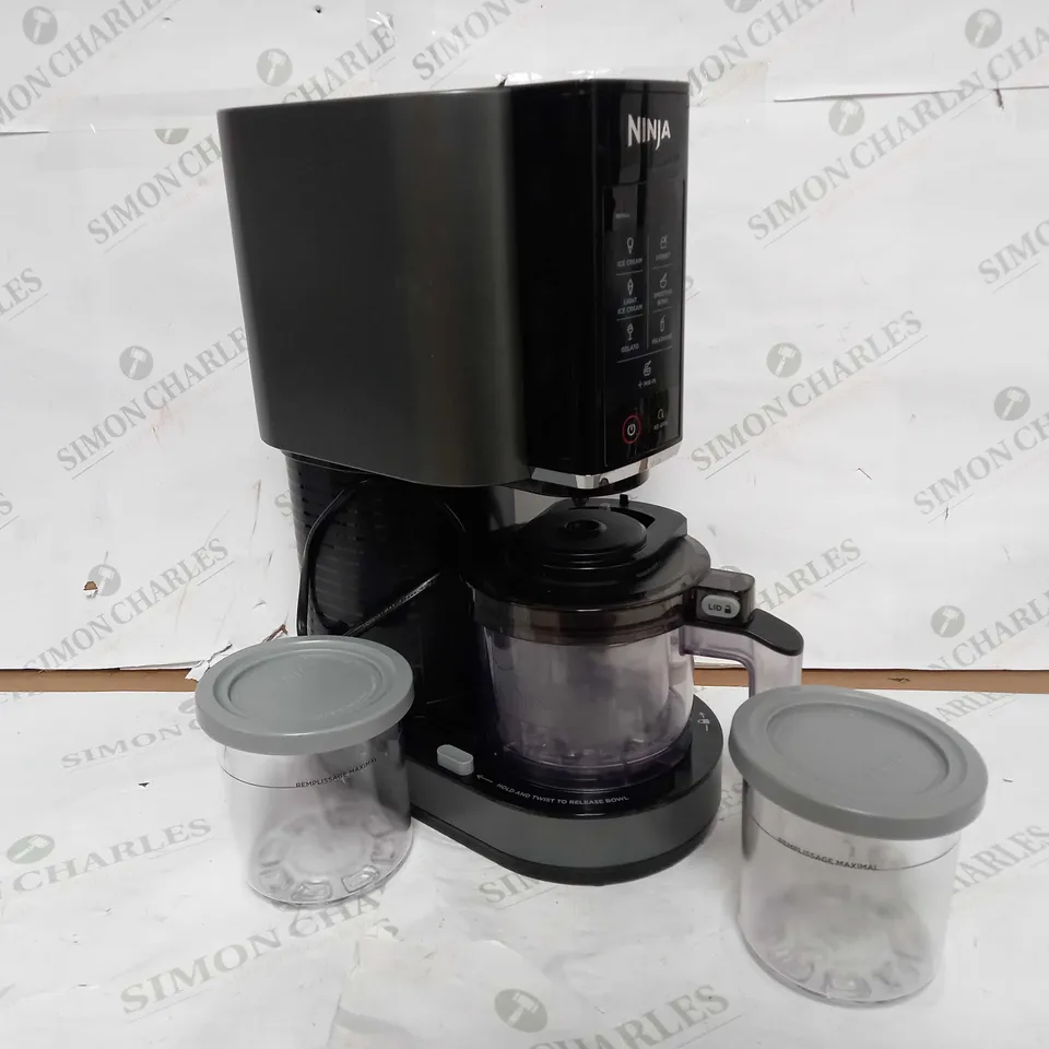 NINJA CREAMI ICE CREAM & DESSERT MAKER WITH 5 DESSERT TUBS RRP £199