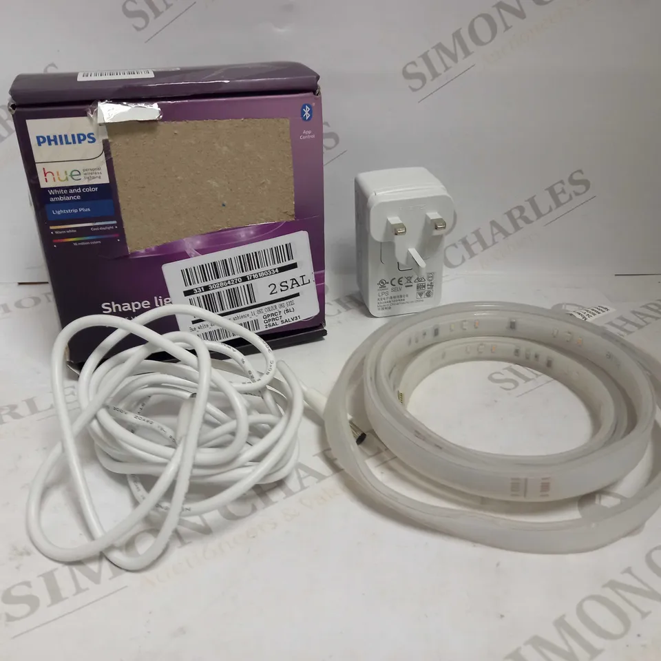 PHILIPS HUE WHITE & COLOUR AMBIENCE LIGHTSTRIP PLUS 2M RRP £79.99