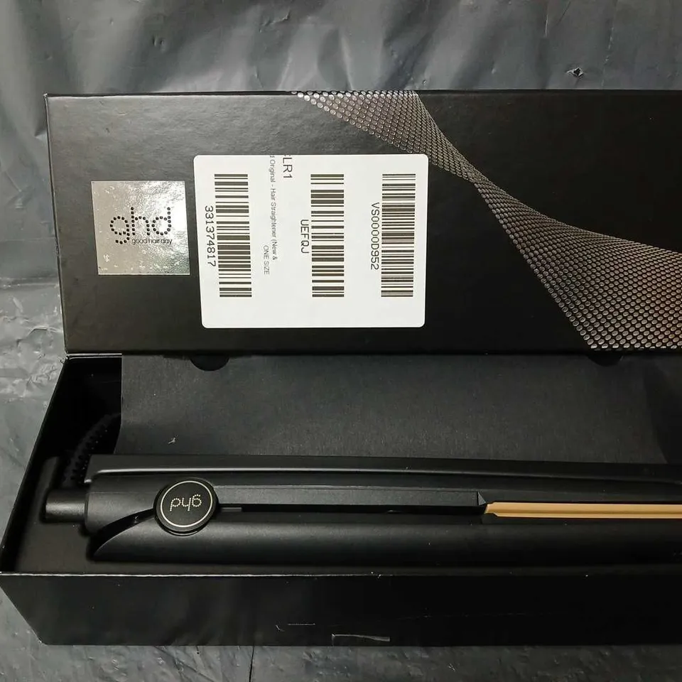 BOXED GHD ORIGINAL HAIR STRAIGHTENERS 