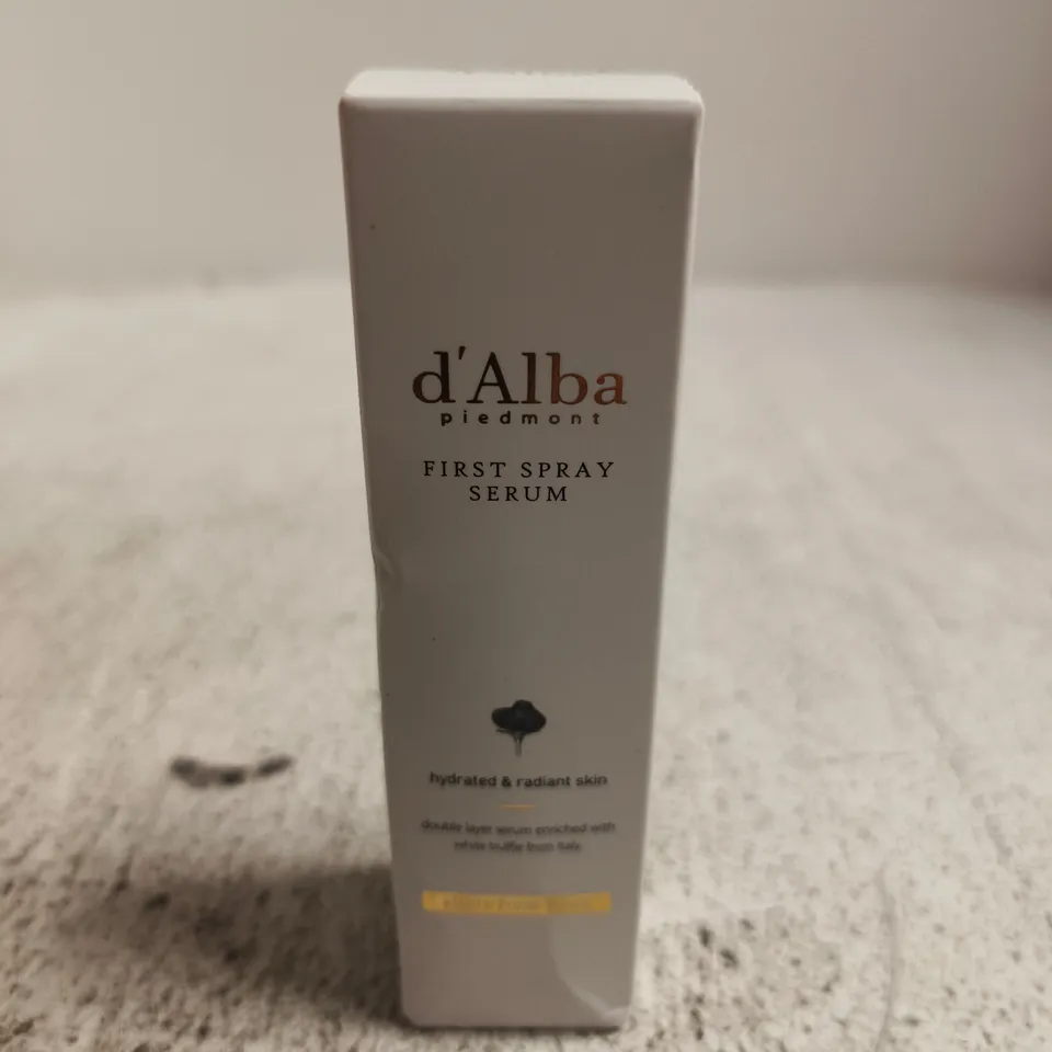 BOXED D'ALBA PIEDMONT FIRST SPRAY SERUM 