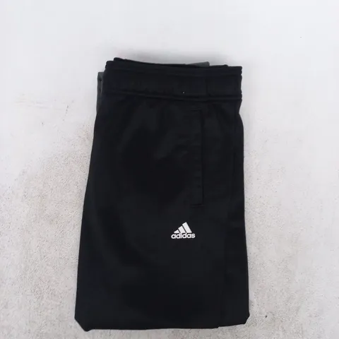 ADIDAS TRACK PANTS IN BLACK/GREY SIZE 15-16 YEARS