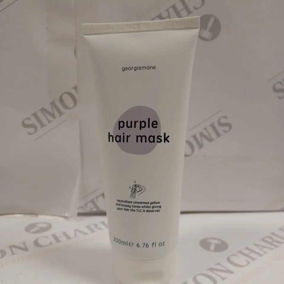 GEORGIEMANE PURPLE HAIR MASK 200ML