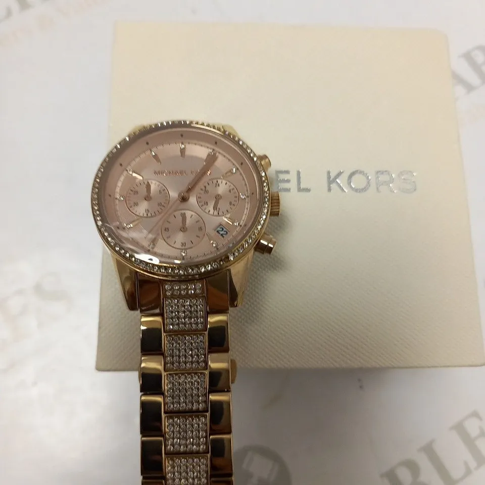 BOXED MICHAEL KORS RITZ LADIES WRIST WATCH