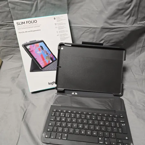 BOXED LOGITECH SLIM FOLIO BLUETOOTH TABLET CASE FOR IPAD