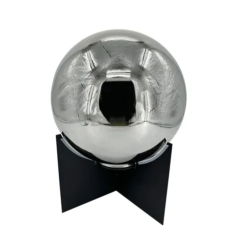 K BY KELLY HOPPEN INDOOR OUTDOOR PRE- LIT GLOBE LIGHT ON STAND