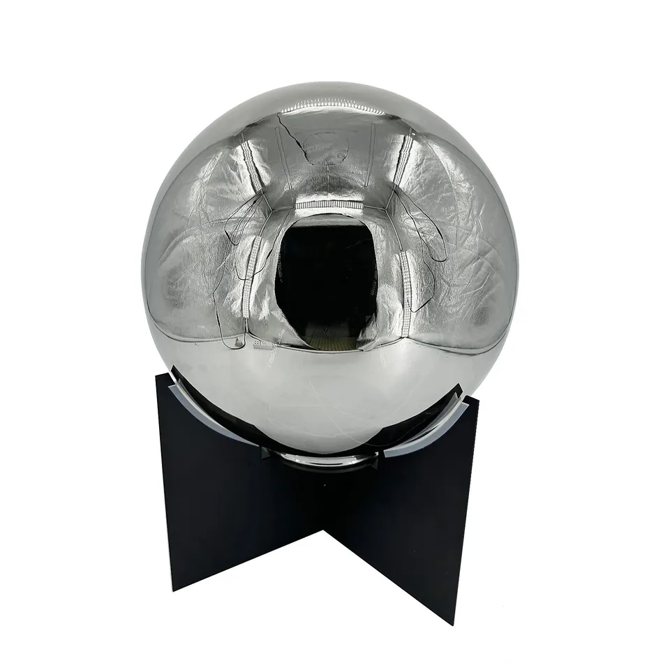 K BY KELLY HOPPEN INDOOR OUTDOOR PRE- LIT GLOBE LIGHT ON STAND