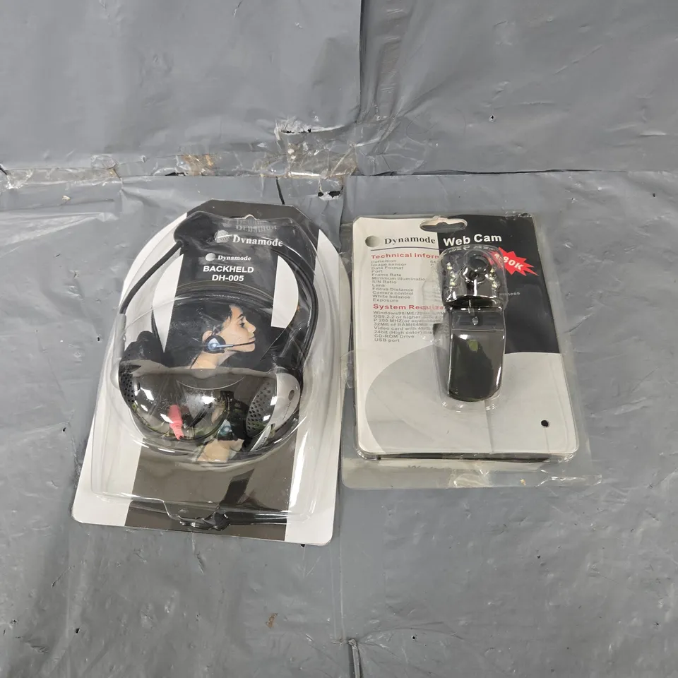 APPROXIMATELY 10 ASSORTED ELECTRICAL PRODUCTS TO INCLUDE WEBCAMS & HEADSETS - COLLECTION ONLY 