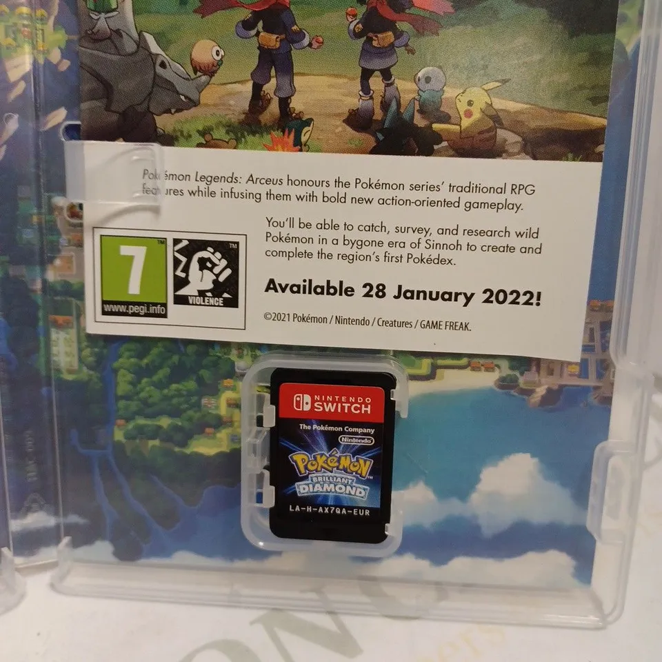 NINTENDO SWITCH POKEMON BRILLIANT DIAMOND GAME