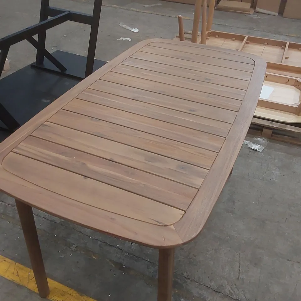 DESIGNER TALL WOODEN BAR TABLE