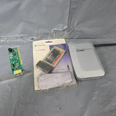 APPROXIMATELY 20 ASSORTED ELECTRICAL PRODUCTS TO INCLUDE ROUTERS, ADAPTER CARDS ETC - COLLECTION ONLY 