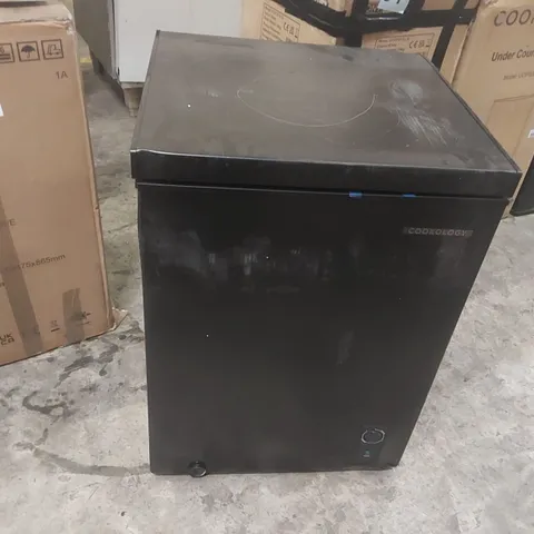 COOKOLOGY CCFZ142BK/E 142L FREESTANDING CHEST FREEZER – BLACK