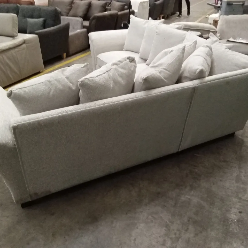 DURY CHUNKY WEAVE SCATTERBACK CORNER GROUP SOFA - NATURAL RRP £1349